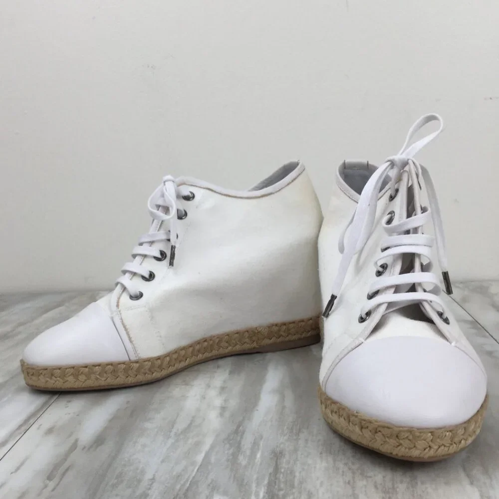 Theory Espadrille Wedge Shoes 7